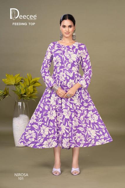 Deecee Nirosa catalog feeding kurtis in india
