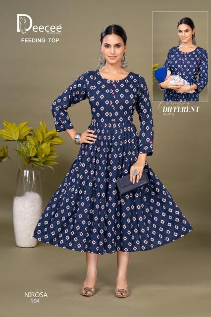 Deecee Nirosa catalog feeding kurtis in india