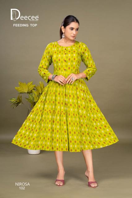 Deecee Nirosa catalog feeding kurtis in india