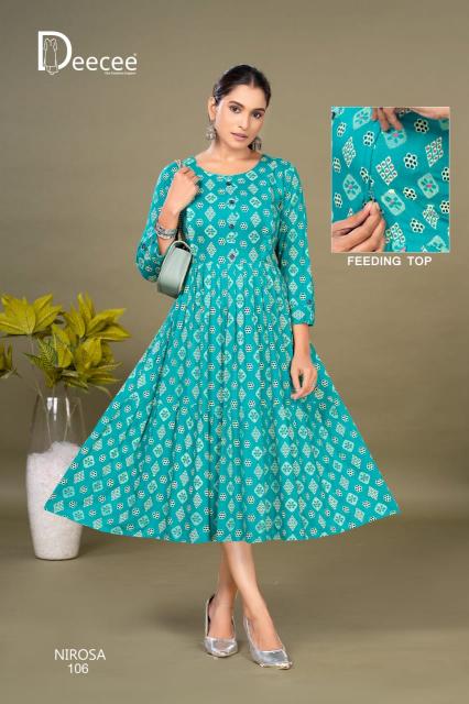 Deecee Nirosa catalog feeding kurtis in india