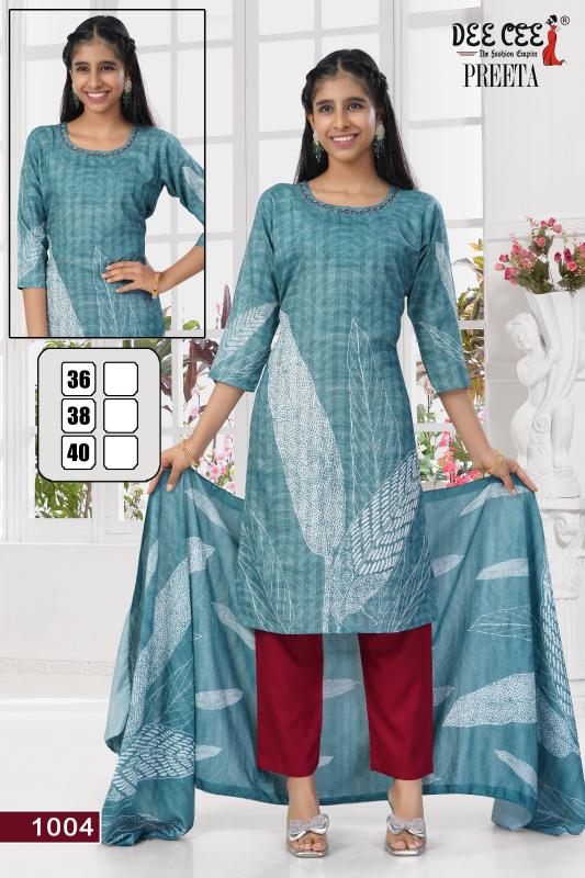 Deecee Preeta cataog kids wear wholesaler ads