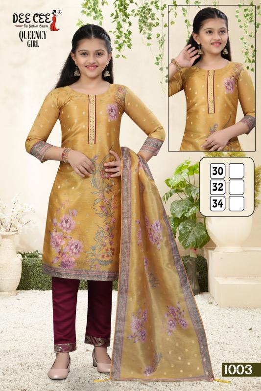Deecee Queency Girl catalog kids wear wholesale in bangalore 