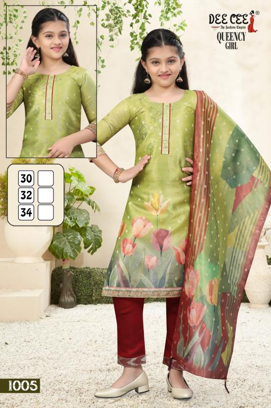 Deecee Queency Girl catalog kids wear wholesale in bangalore 