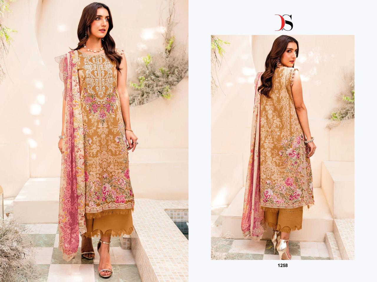 Deepsy Jade Needle Wonder 25 vol 3 catalog Chiffon Dupatta pakistani suits wholesale surat