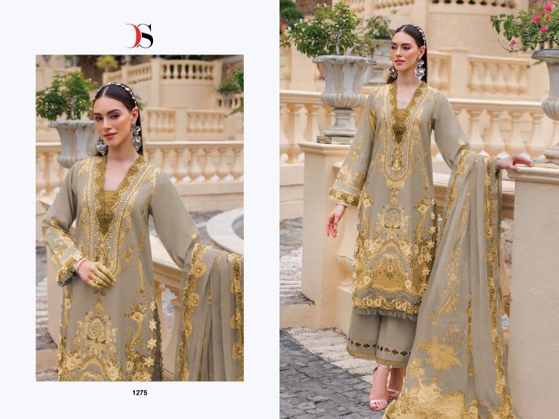 Deepsy Jade Urban 25 Vol 4 catalog Chiffon Duppatta pakistani suits at wholesale price in delhi
