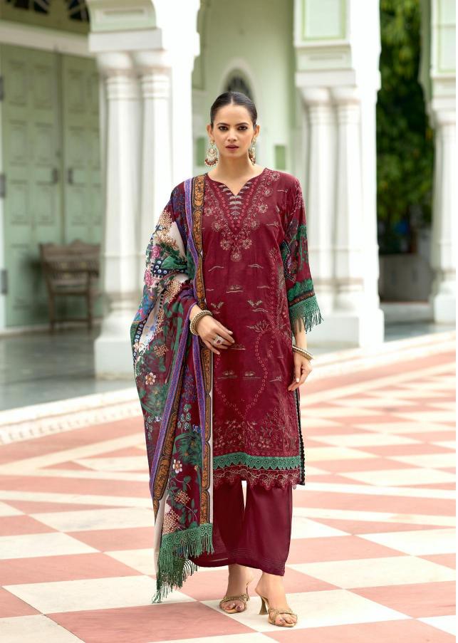 Deepsy Tawakkal Premium collection 25 Catalog Chiffon Dupatta pakistani suits wholesalers in pakistan