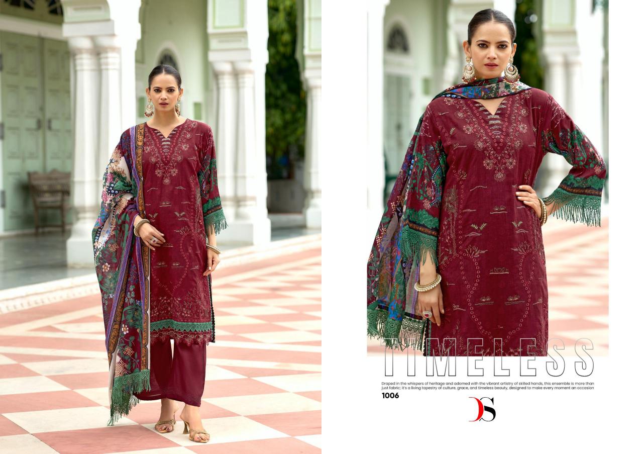 Deepsy Tawakkal Premium collection 25 Catalog Cotton Duppatta pakistani suits wholesalers in kolkata