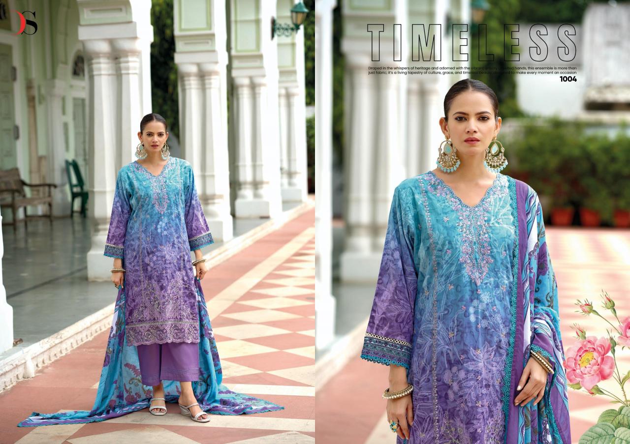 Deepsy Tawakkal Premium collection 25 Catalog Cotton Duppatta pakistani suits wholesalers in kolkata