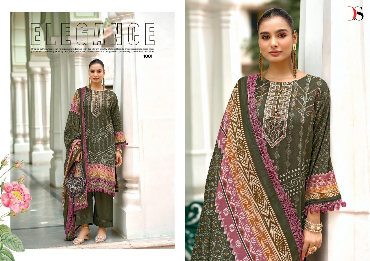 Deepsy Tawakkal Premium collection 25 Catalog Cotton Duppatta pakistani suits wholesalers in kolkata