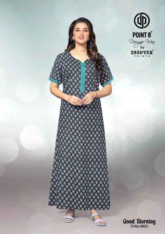Deeptex Good Morning Vol-4 – Cotton Nighty - Wholesale Catalog