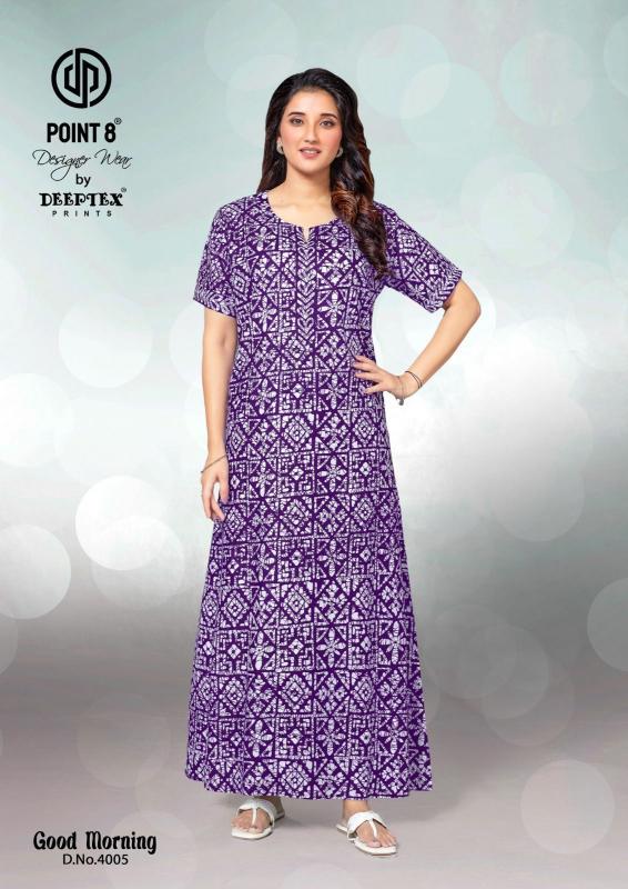 Deeptex Good Morning Vol-4 – Cotton Nighty - Wholesale Catalog
