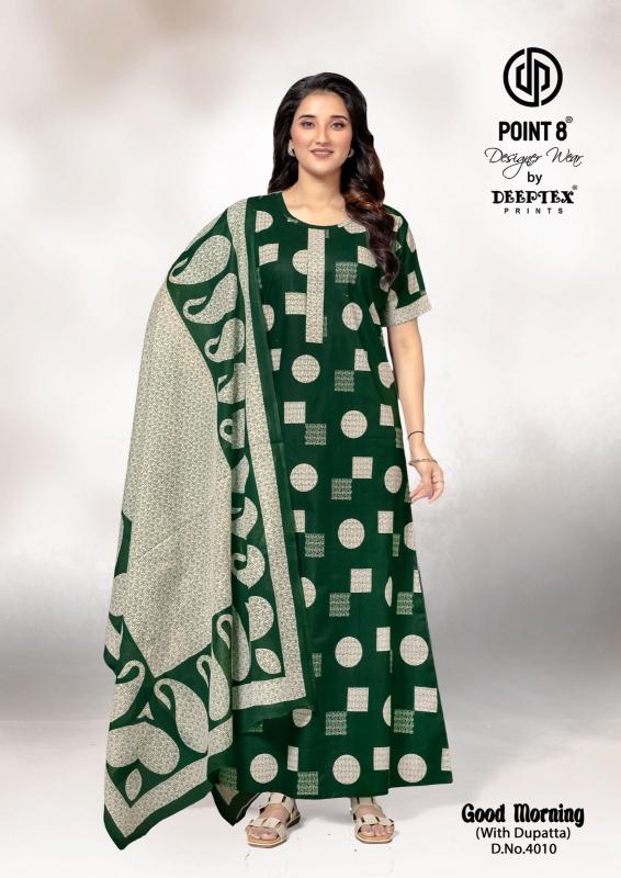 Deeptex Good Morning Vol-4 – Cotton Nighty With Dupatta - Wholesale Catalog