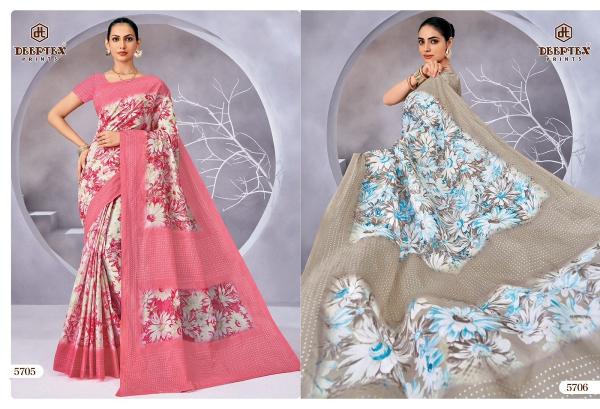 Deeptex Mother India Vol-57 – Cotton Saree - Wholesale Catalog