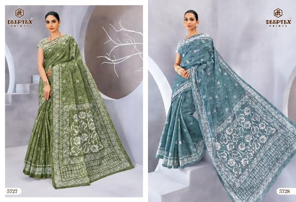 Deeptex Mother India Vol-57 – Cotton Saree - Wholesale Catalog