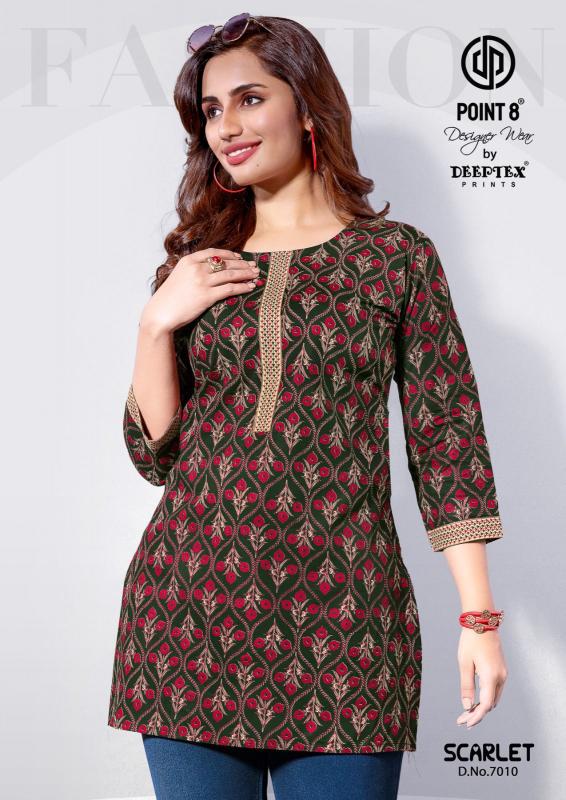 Deeptex Scarlet Vol-7 – Short Tops - Wholesale Catalog