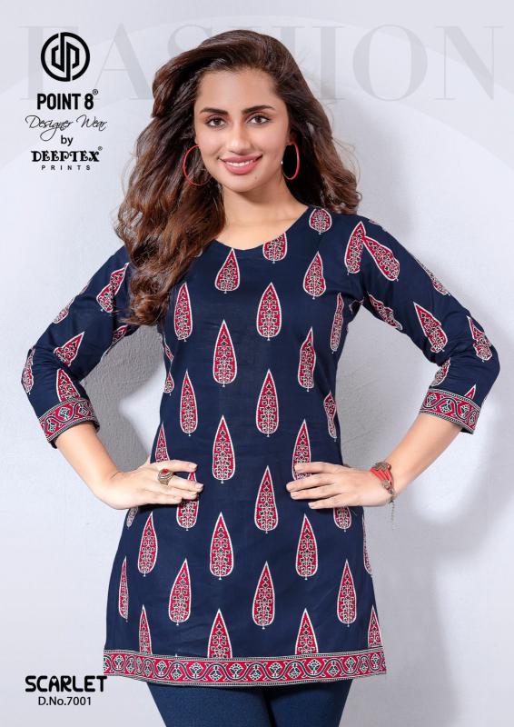 Deeptex Scarlet Vol-7 – Short Tops - Wholesale Catalog