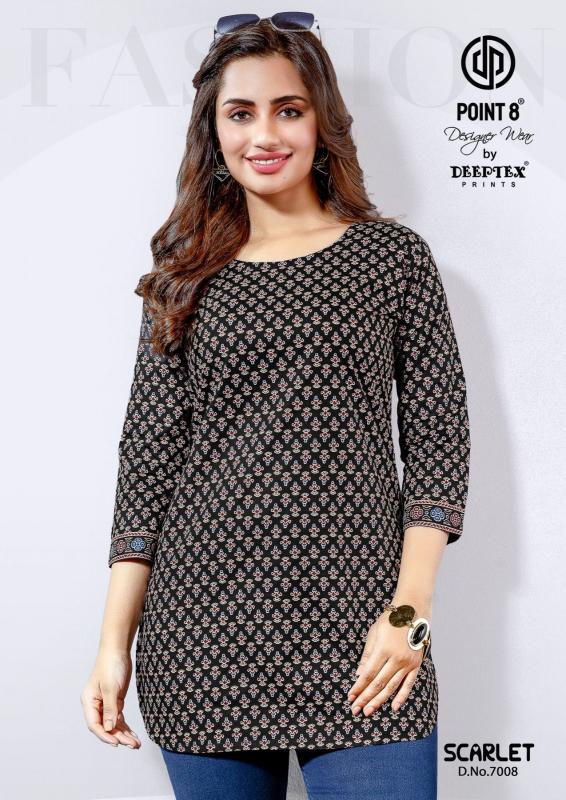 Deeptex Scarlet Vol-7 – Short Tops - Wholesale Catalog