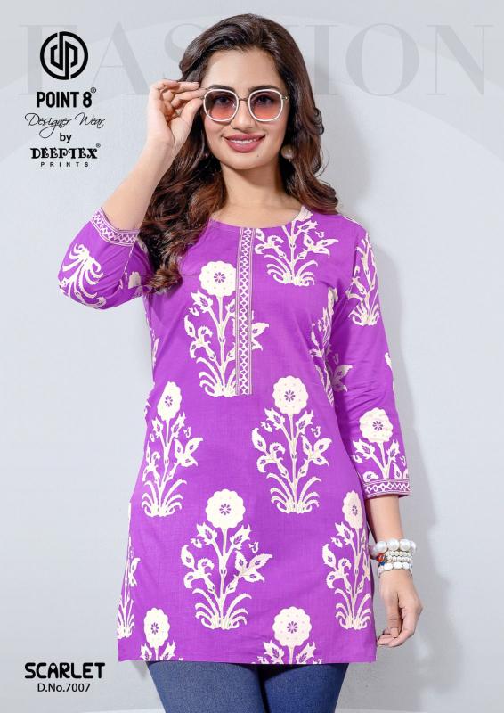 Deeptex Scarlet Vol-7 – Short Tops - Wholesale Catalog
