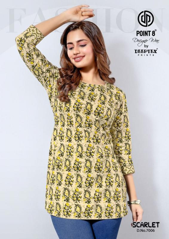 Deeptex Scarlet Vol-7 – Short Tops - Wholesale Catalog