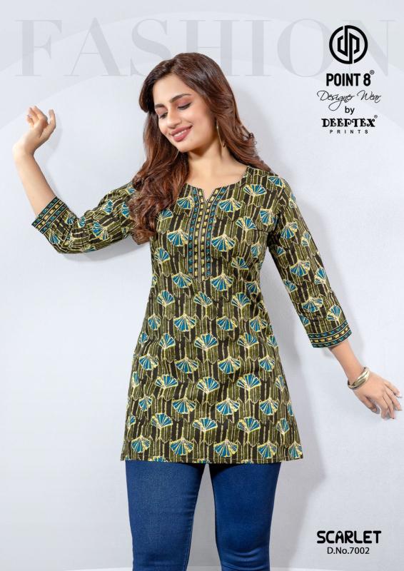 Deeptex Scarlet Vol-7 – Short Tops - Wholesale Catalog