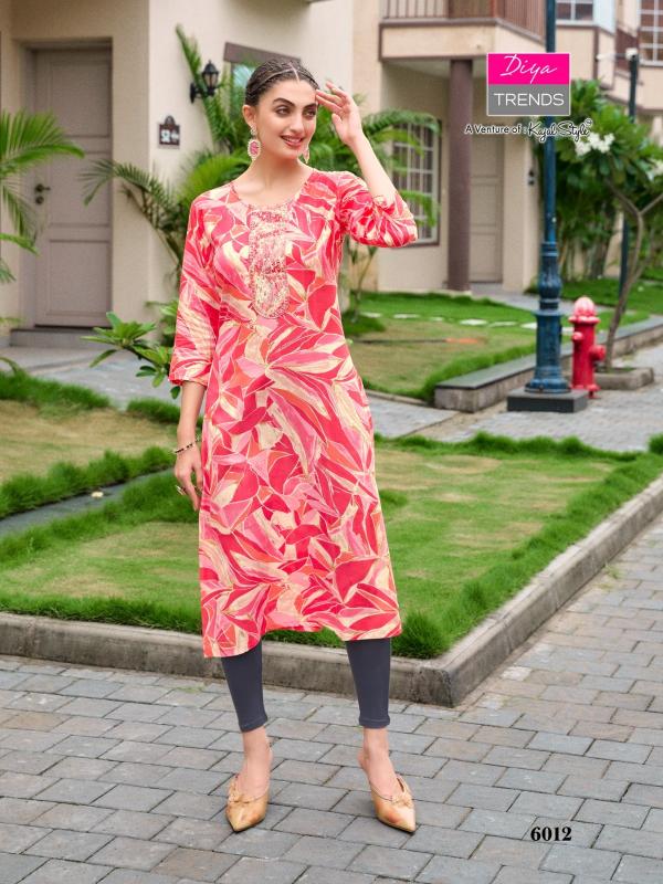 Diya Gardencity Vol-6 – Straight Kurtis - Wholesale Catalog