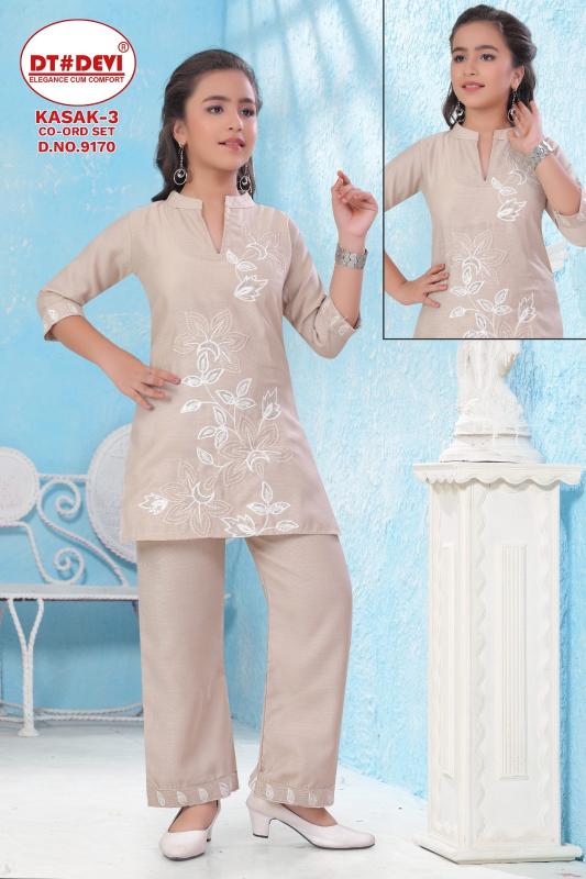 Dt Devi Kasak vol 3 9170 catalog kids wear wholesale market ulhasnagar