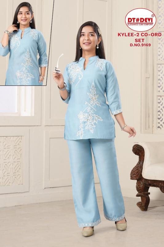 Dt Devi Kylee vol 2 9169 catalog kids wear wholesaler poster