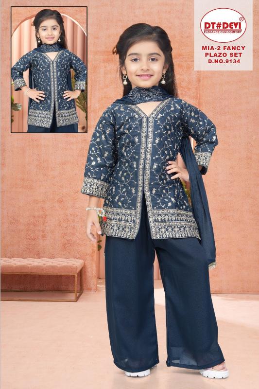 Dt Devi Mia vol 2 9134 catalog kids wear wholesale market in delhi