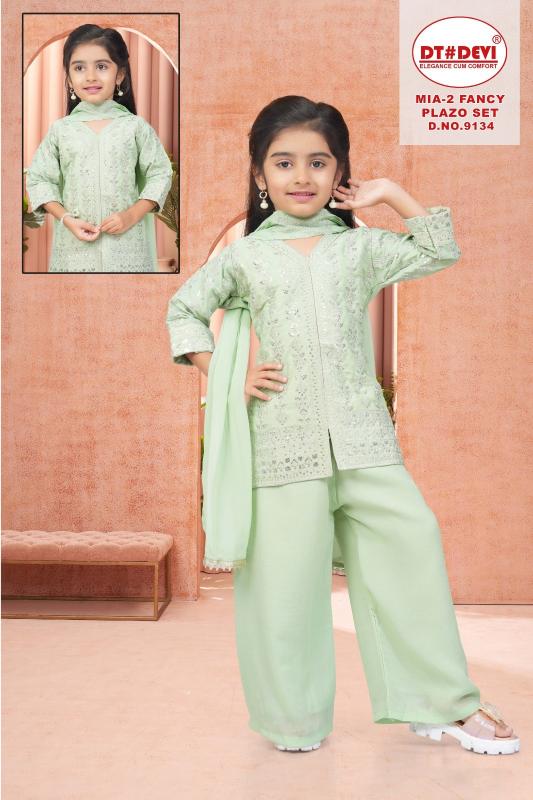 Dt Devi Mia vol 2 9134 catalog kids wear wholesale market in delhi