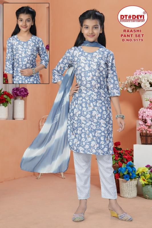 Dt Devi Raashi 9179 Catalog kids wear wholesaler mumbai