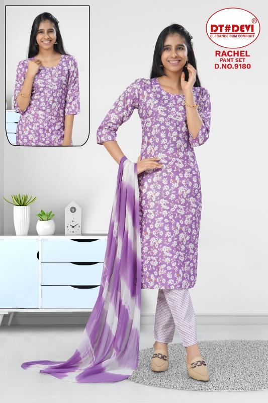 Dt Devi Rachel 9180 catalog kids wear wholesaler poster