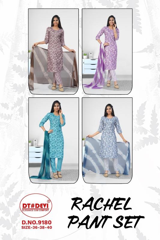 Dt Devi Rachel 9180 catalog kids wear wholesaler poster