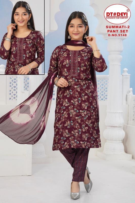 Dt Devi Summati vol 2 9148 catalog wholesale shop for kids wear in bangalore