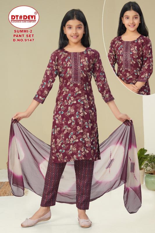 Dt Devi Summi vol 2 9147 catalog wholesale shop for kids wear