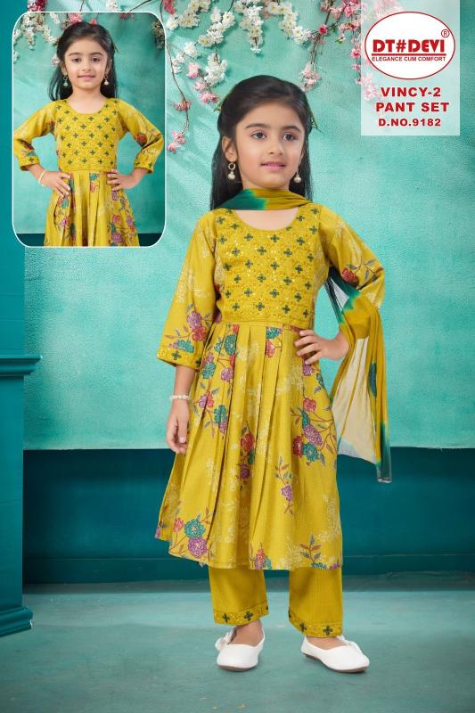Dt Devi Vincy vol 2 9182 catalog kids wear wholesale market ulhasnagar