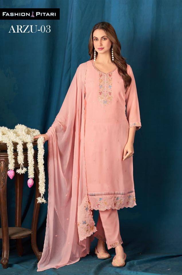 Fashion Pitari Arzu catalog latest indian kurtis designs