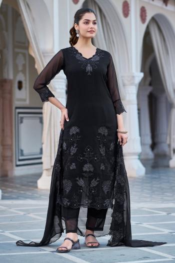 Felocity B 638 catalog black kurti online shopping india
