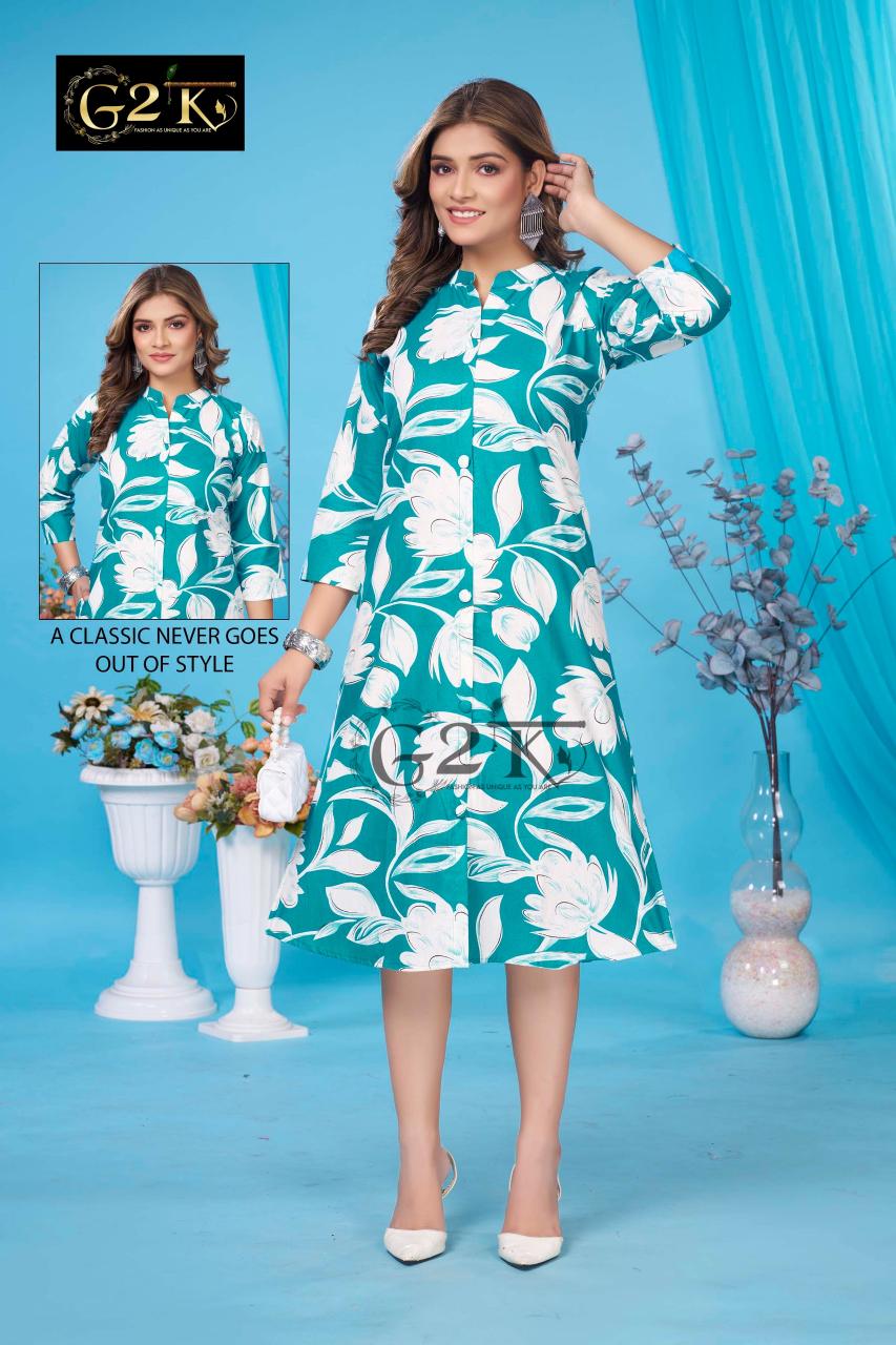 G2K Mahek catalog indian long kurtis
