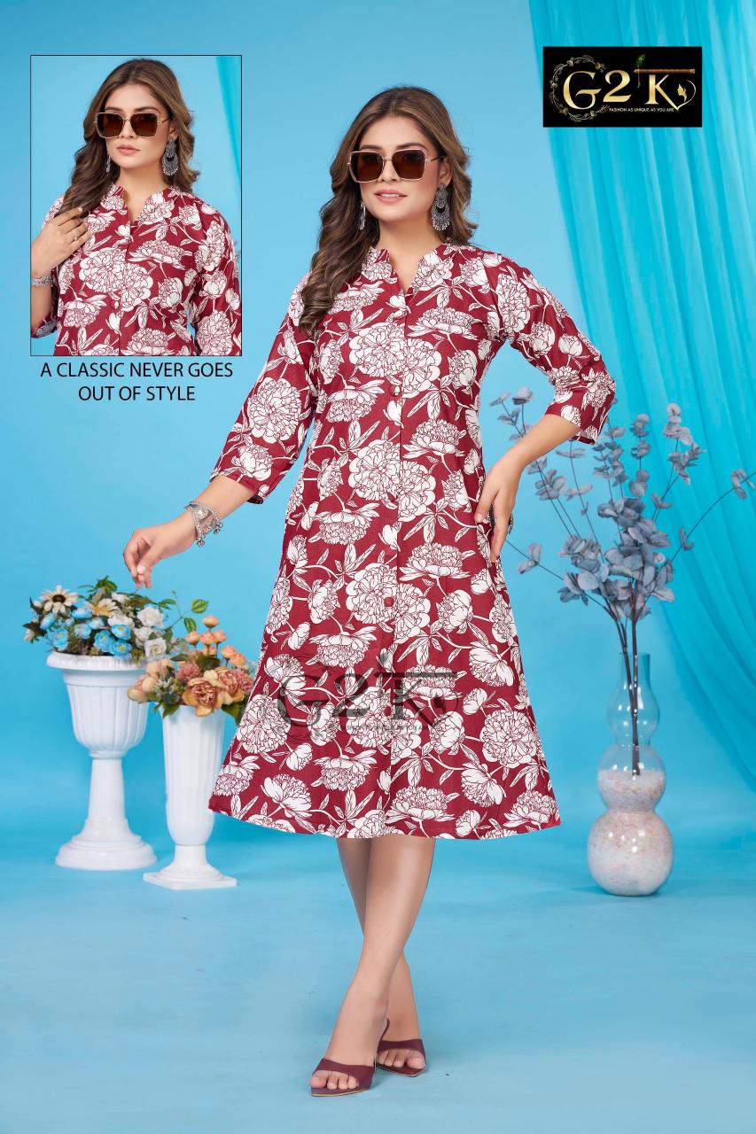 G2K Mahek catalog indian long kurtis