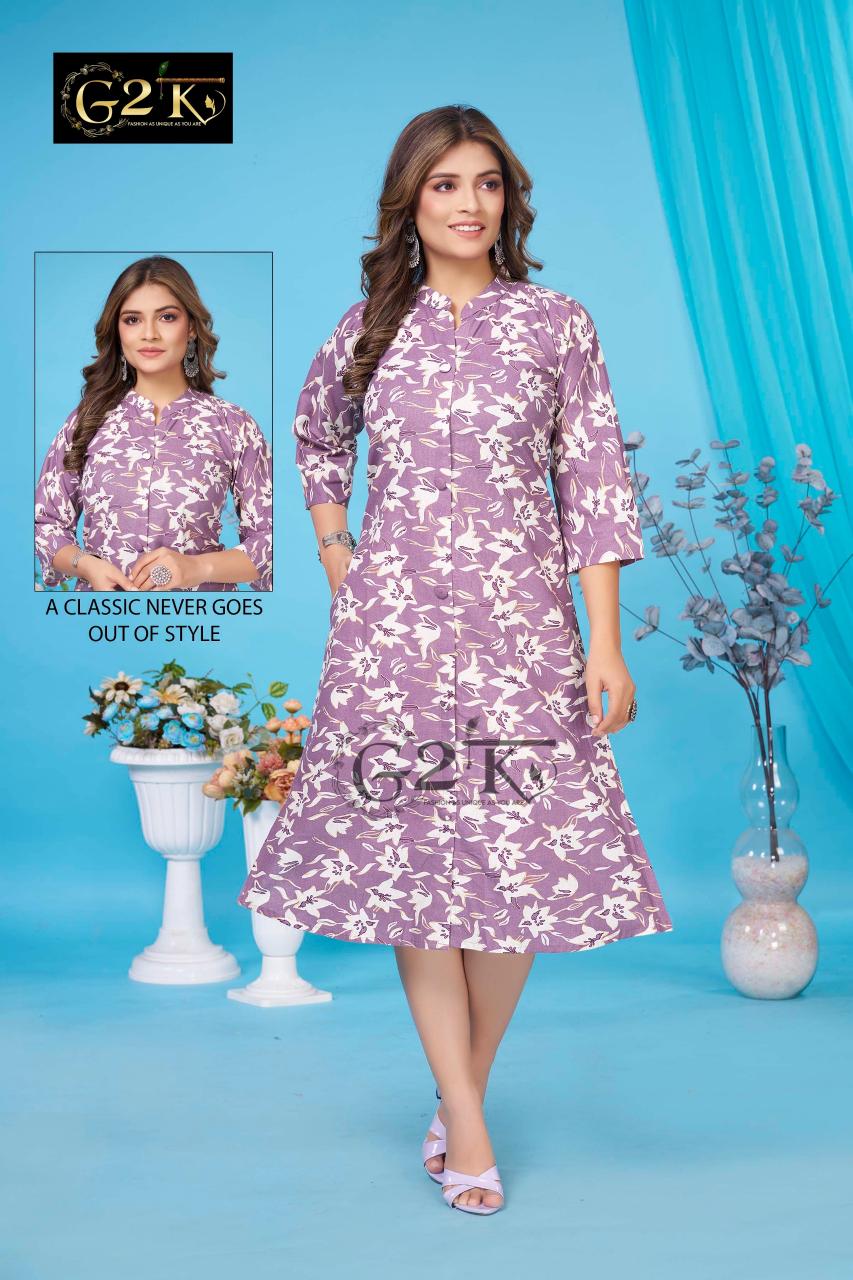 G2K Mahek catalog indian long kurtis