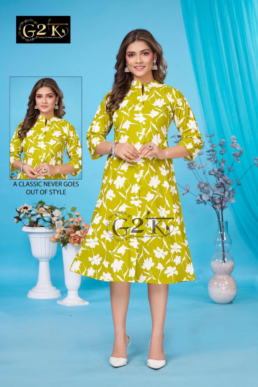 G2K Mahek catalog indian long kurtis