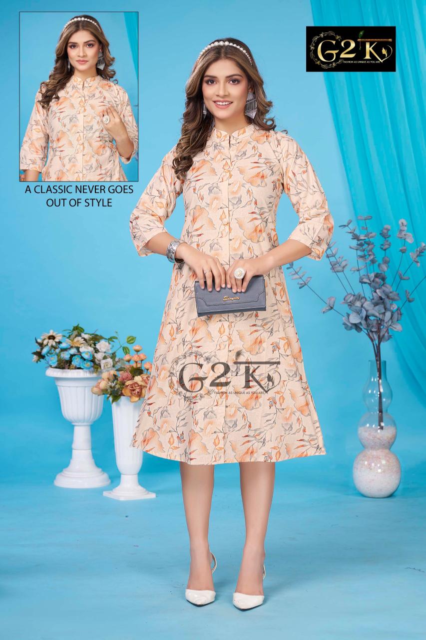 G2K Mahek catalog indian long kurtis