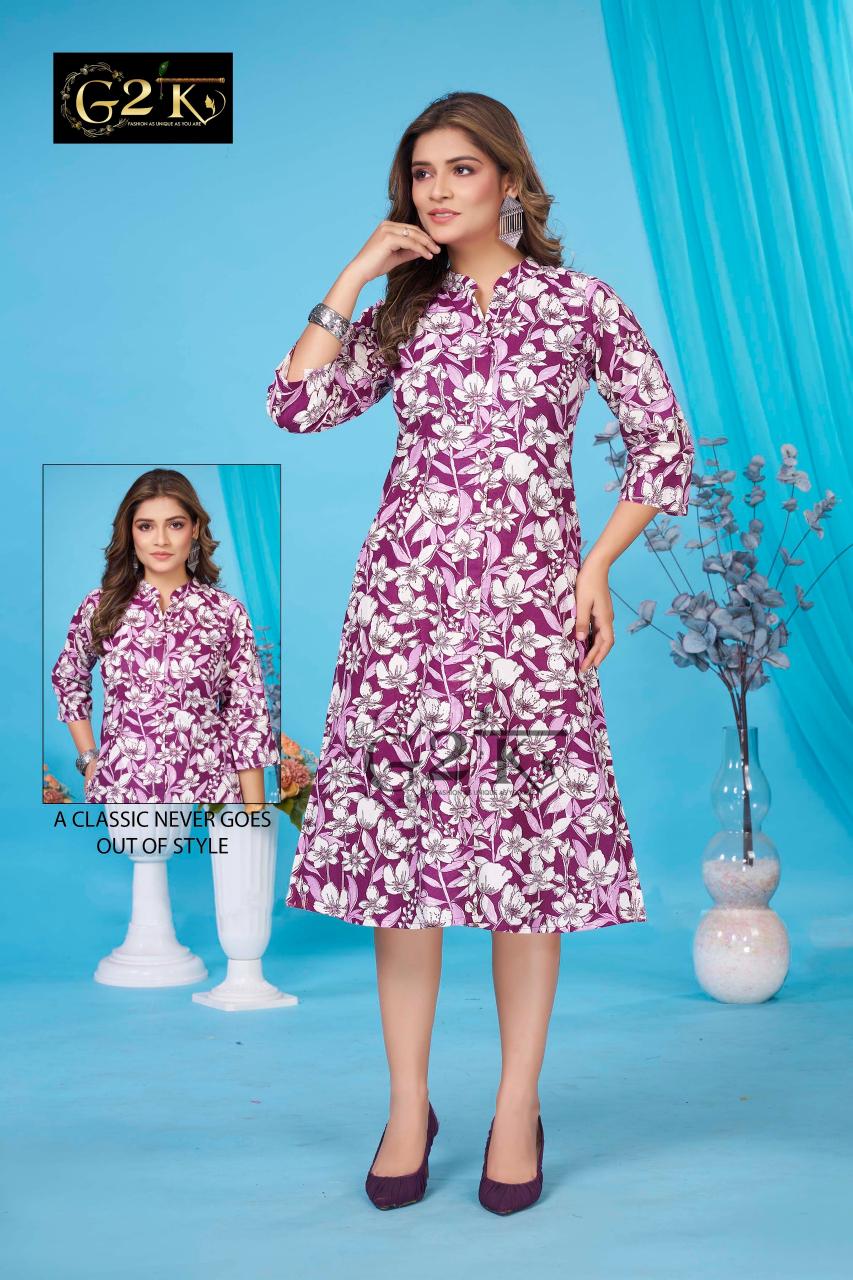 G2K Mahek catalog indian long kurtis
