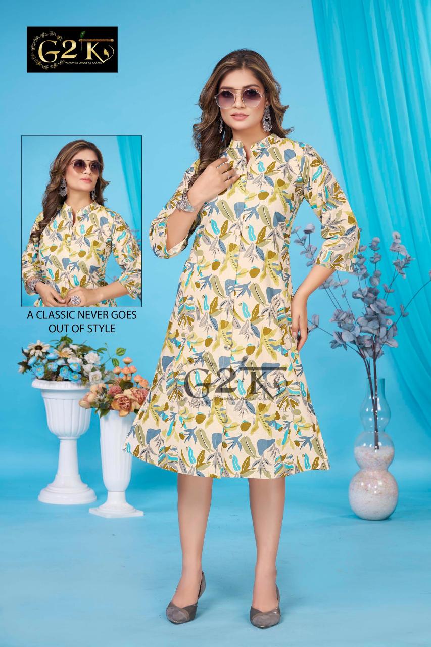 G2K Mahek catalog indian long kurtis