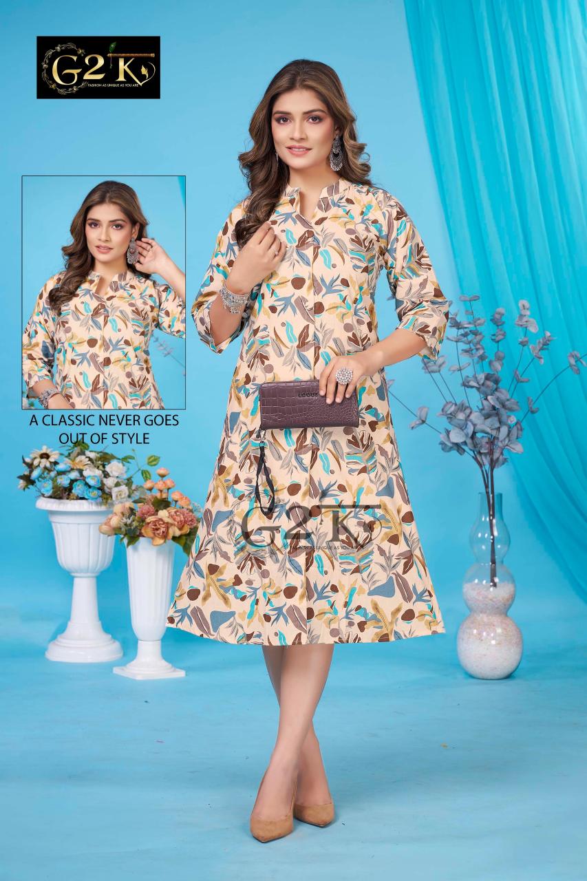 G2K Mahek catalog indian long kurtis