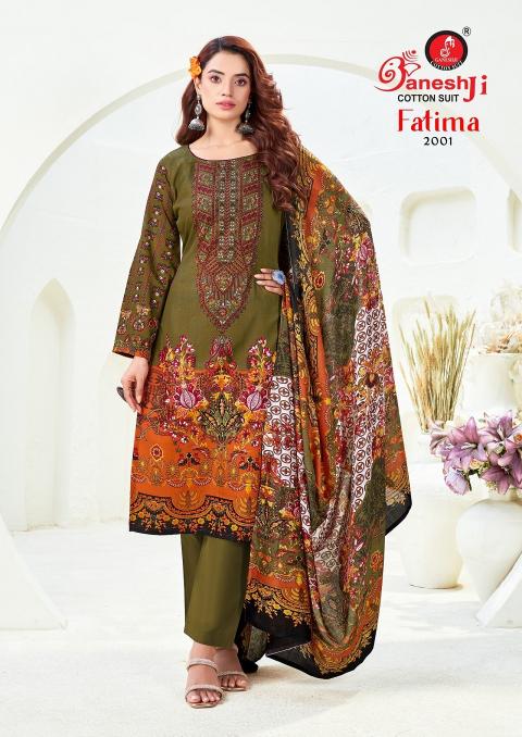 Ganeshji Fatima Vol-2 – Dress Material - Wholesale Catalog