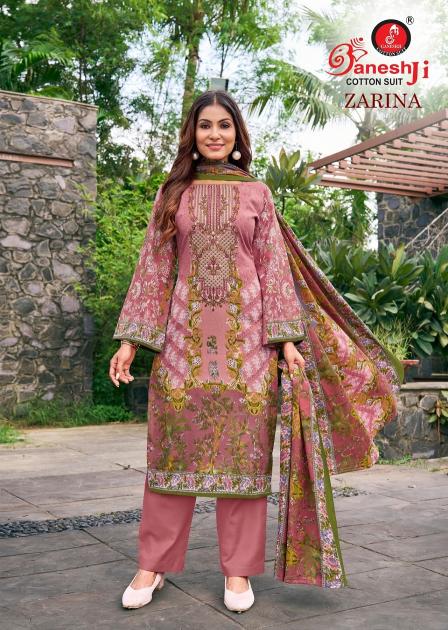Ganeshji Zarina Vol-1 – Dress Material - Wholesale Catalog