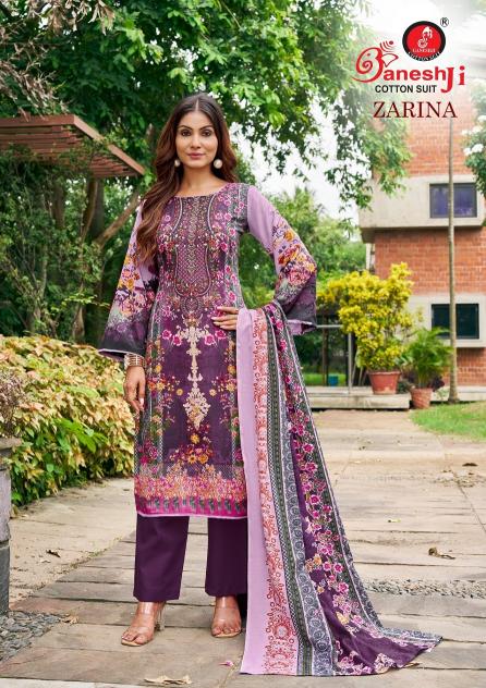 Ganeshji Zarina Vol-1 – Dress Material - Wholesale Catalog