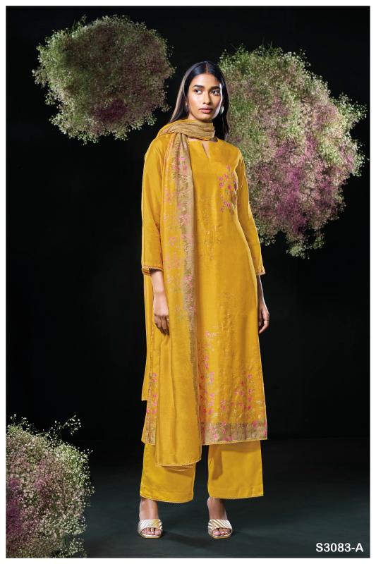 Ganga Asavari 3083 Catalog wholesale salwar kameez market in kolkata