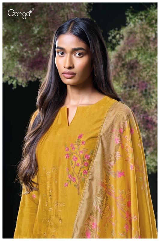 Ganga Asavari 3083 Catalog wholesale salwar kameez market in kolkata